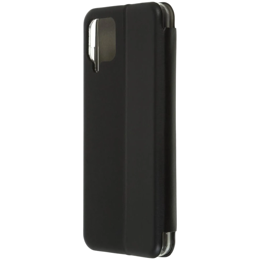 Чехол-книга INVISIBLE PROTECT Leather TPU для Samsung Galaxy A22, Чёрный