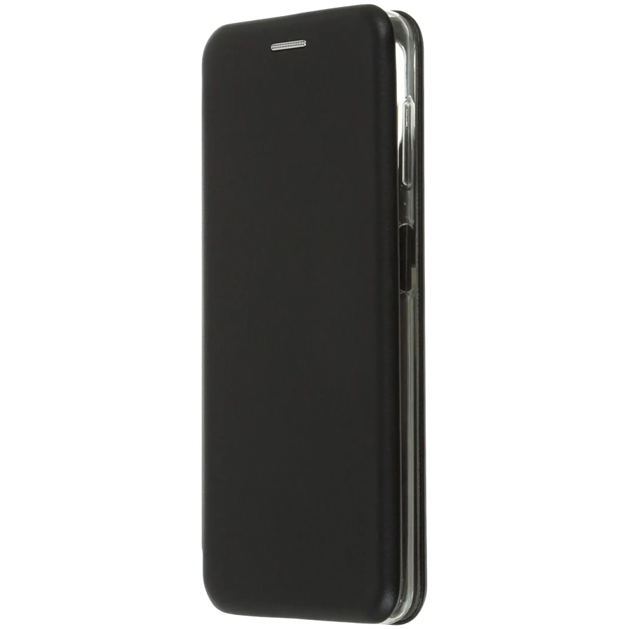 Чехол-книга INVISIBLE PROTECT Leather TPU для Samsung Galaxy A22, Чёрный