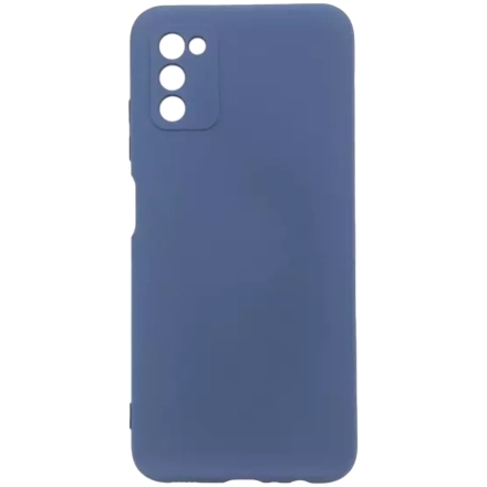 Чехол INVISIBLE PROTECT Original Soft Case для Samsung Galaxy A03s, Тёмно-синий