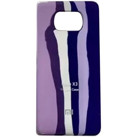 Чохол INVISIBLE PROTECT Rainbow силіконовий для Xiaomi Redmi 10, Синій