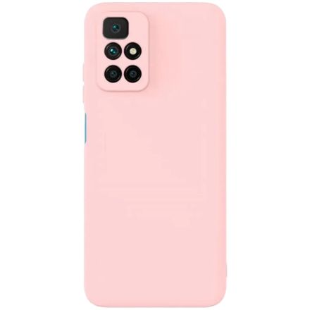 Чохол INVISIBLE PROTECT Rainbow силіконовий для Xiaomi Redmi 10, Рожевий