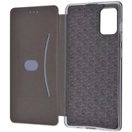 Обложка Smart Cover INVISIBLE PROTECT Leather TPU для Samsung Galaxy A03, Чёрная