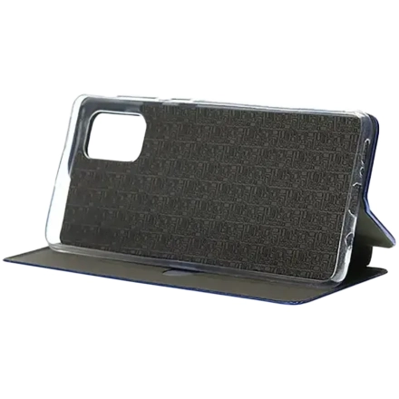 Обложка Smart Cover INVISIBLE PROTECT Leather TPU для Samsung Galaxy A03, Чёрная