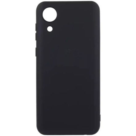 Чехол INVISIBLE PROTECT Original Soft для Samsung Galaxy A03 Core, Чёрный