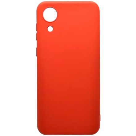 Чехол INVISIBLE PROTECT Original Soft для Samsung Galaxy A03 Core, Красный