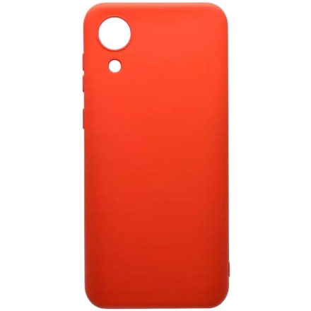 Чехол INVISIBLE PROTECT Original Soft для Samsung Galaxy A03 Core, Красный