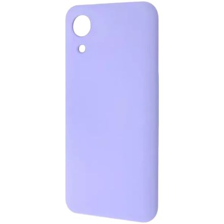 Чехол INVISIBLE PROTECT Original Soft для Samsung Galaxy A03 Core, Лиловый