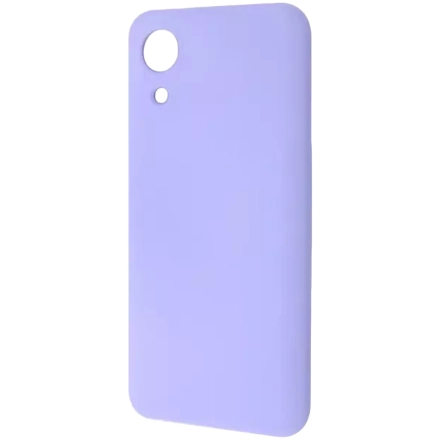 Чехол INVISIBLE PROTECT Original Soft для Samsung Galaxy A03 Core, Лиловый