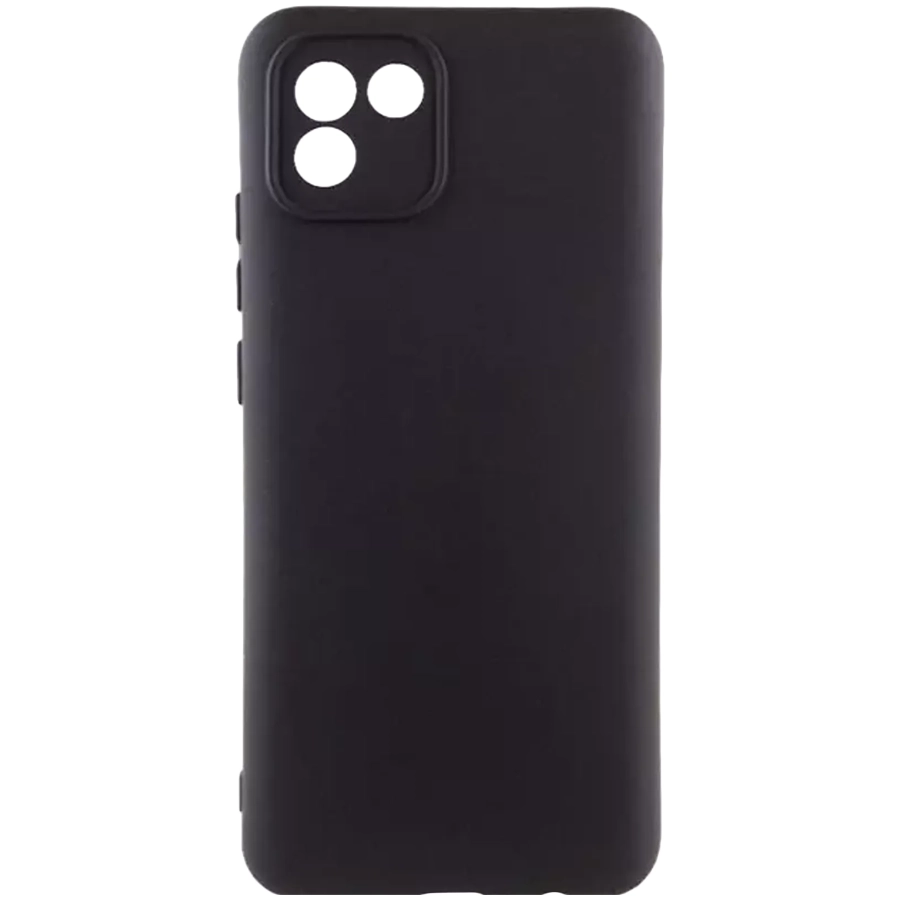Чехол INVISIBLE PROTECT Original Soft для Samsung Galaxy A03, Чёрный
