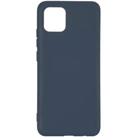 Чехол INVISIBLE PROTECT Original Soft для Samsung Galaxy A03, Тёмно-синий