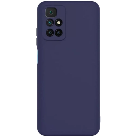 Чехол INVISIBLE PROTECT Zebro Original Full Soft Case для Xiaomi Redmi 10, Синий