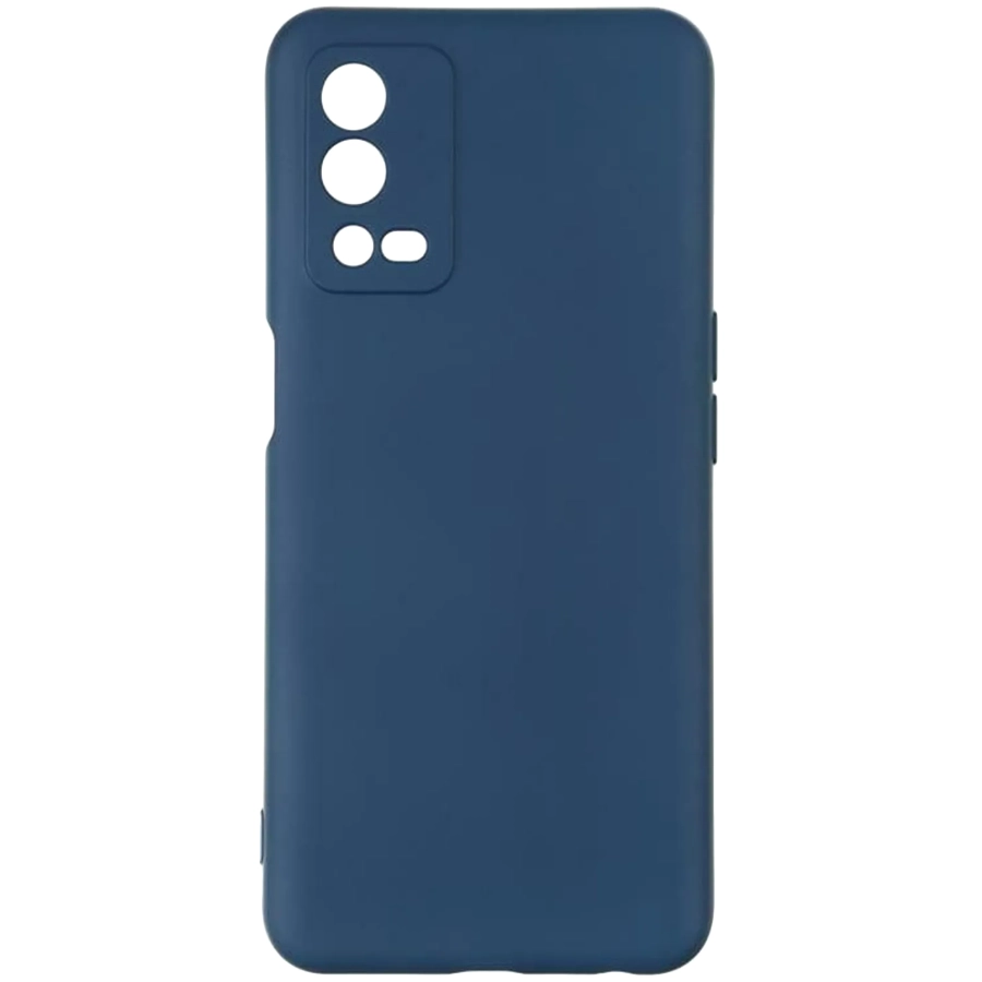 Чехол INVISIBLE PROTECT Original Soft Case для Oppo A55, Тёмно-синий