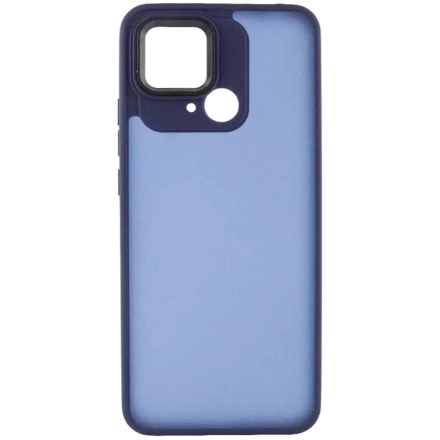 Чехол INVISIBLE PROTECT Matte Color Case (TPU) для Xiaomi Redmi 10C, Синий/Зеленый