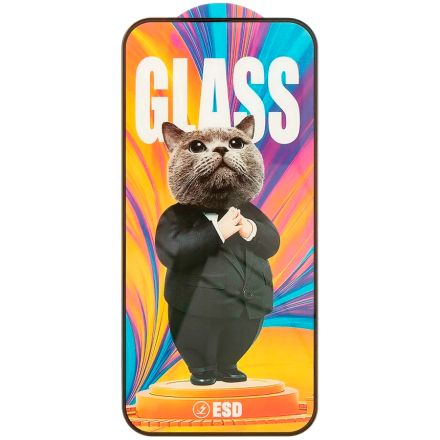 Защитное стекло OTHER BRANDS Mr.Cat Privacy для iPhone 15 Pro