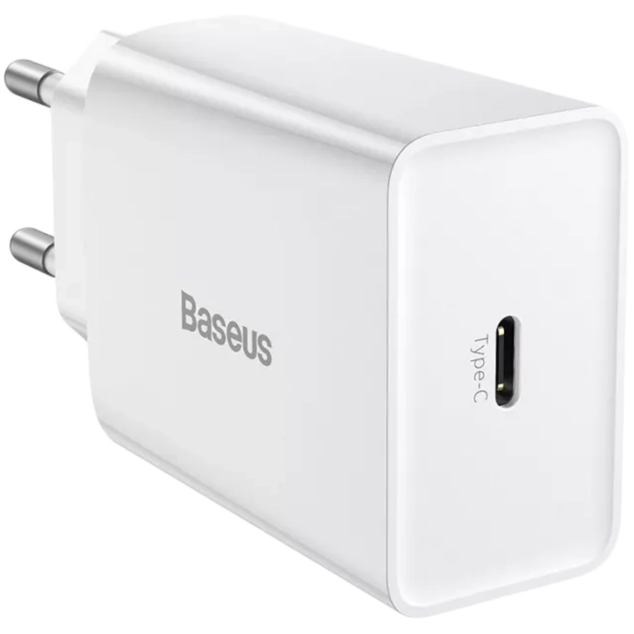 Адаптер питания BASEUS USB-C, 20 Вт