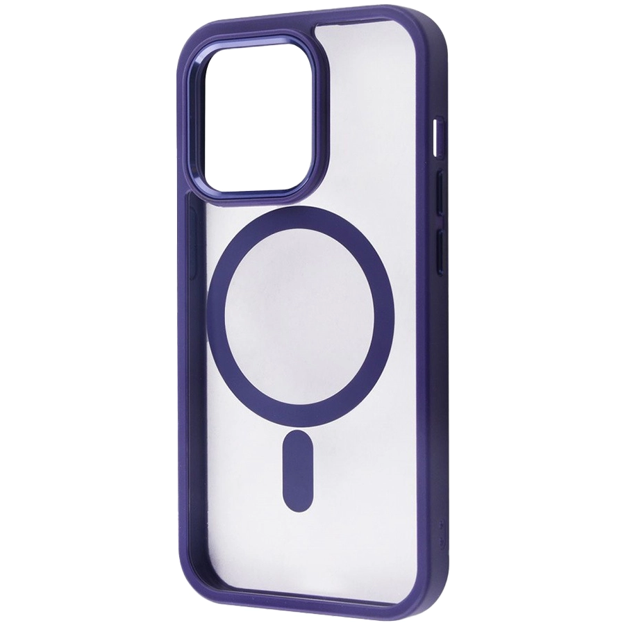 Чехол WAVE Ardor с MagSafe для iPhone 12 Pro Max, Тёмный пурпур