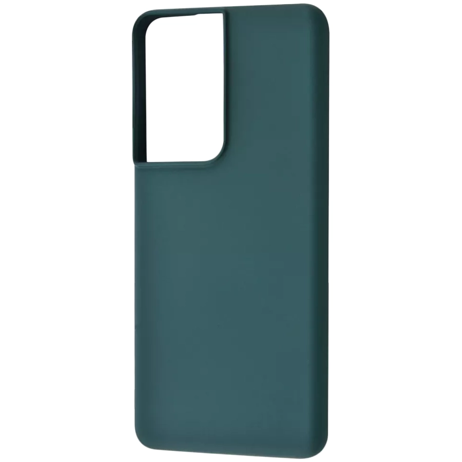 Чехол WAVE Colorful Case (TPU) для Samsung Galaxy S21 Ultra, Зелёный лес
