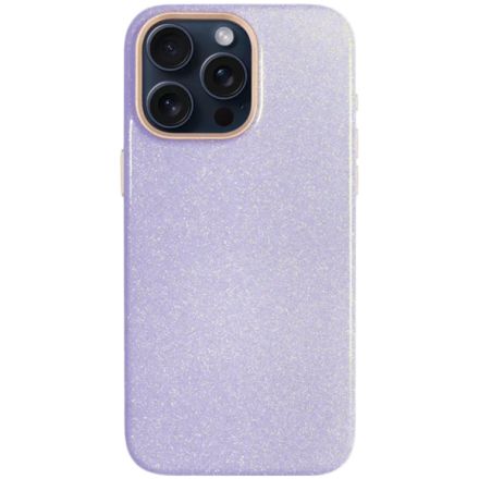 Чехол K-DOO Sparkle для iPhone 15 Pro, Пурпурный