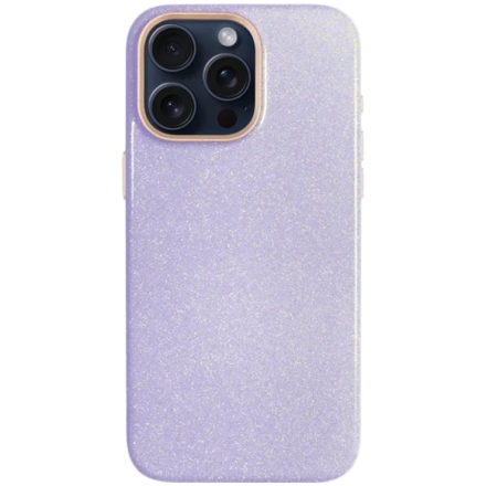 Чехол K-DOO Sparkle для iPhone 15 Pro, Пурпурный