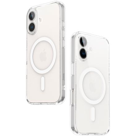 Чехол BREEZY Crystal Clear Magsafe с MagSafe для iPhone 16 Plus, Прозрачный