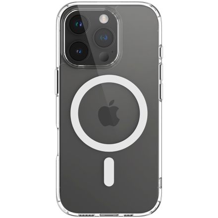 Чехол BREEZY Crystal Clear Magsafe с MagSafe для iPhone 16 Pro Max, Прозрачный