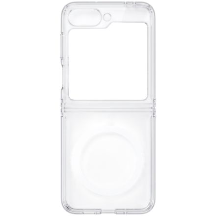 Чехол BREEZY Crystal Clear Magsafe с MagSafe для Samsung Galaxy Z Flip 6, Прозрачный
