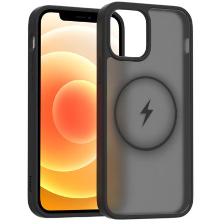 Чехол BREEZY Premium Matt Phone для iPhone 12 Pro, Чёрный