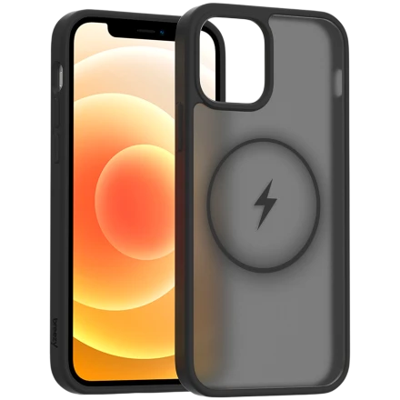Case BREEZY Premium Matt Phone for iPhone 12 Pro, Black