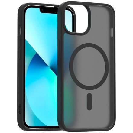 Чехол BREEZY Premium Matt Phone для iPhone 13/14, Чёрный