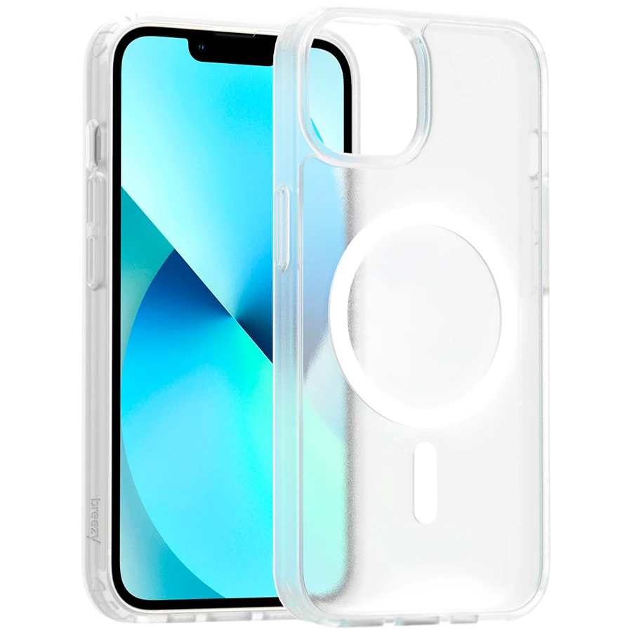 Case BREEZY Premium Matt Phone for iPhone 13/14, White