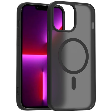 Чехол BREEZY Premium Matt Phone для iPhone 13 Pro Max, Чёрный