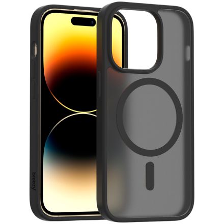 Case BREEZY Premium Matt Phone for iPhone 14 Pro, Black