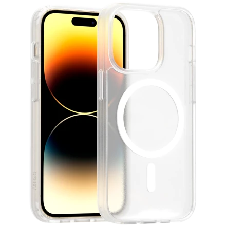 Чехол BREEZY Premium Matt Phone для iPhone 14 Pro, Белый