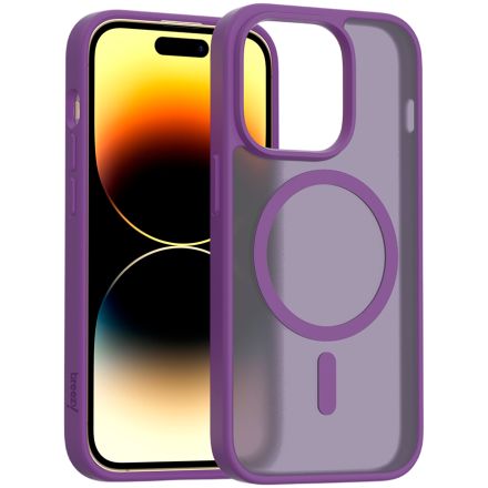 Case BREEZY Premium Matt Phone for iPhone 14 Pro, Violet