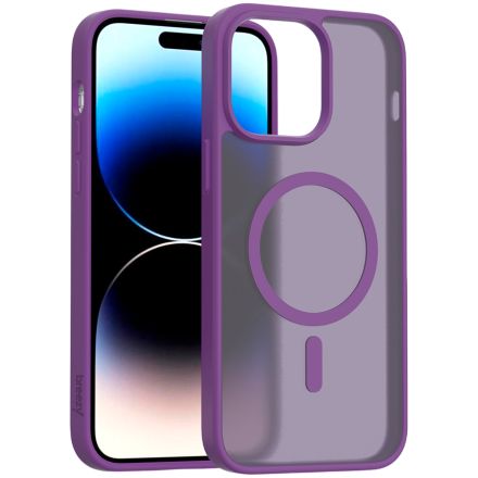 Case BREEZY Premium Matt Phone for iPhone 14 Pro Max, Violet