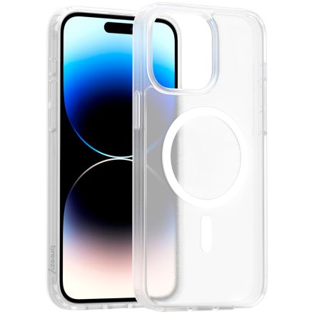 Case BREEZY Premium Matt Phone for iPhone 15 Pro Max, White