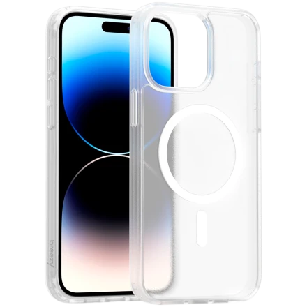 Case BREEZY Premium Matt Phone for iPhone 15 Pro Max, White