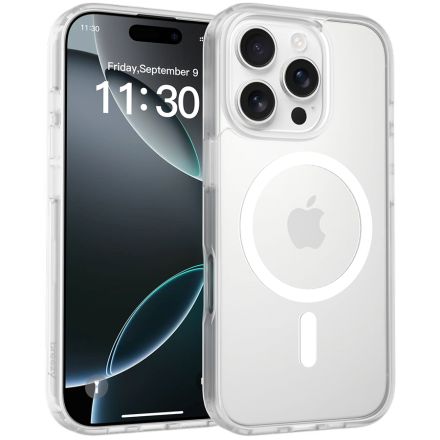 Case BREEZY Premium Matt Phone for iPhone 16 Pro, White