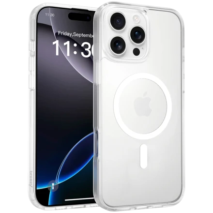 Case BREEZY Premium Matt Phone for iPhone 16 Pro Max, White