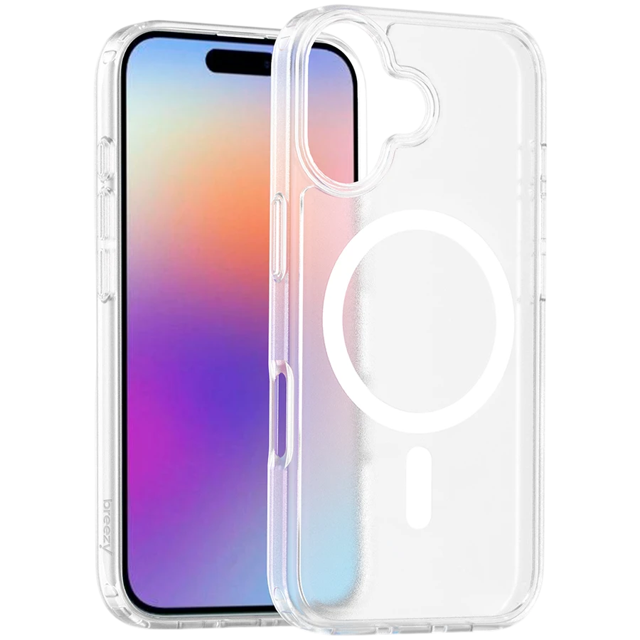 Case BREEZY Premium Matt Phone for iPhone 17, White