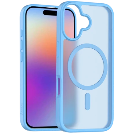 Case BREEZY Premium Matt Phone for iPhone 17, Sky Blue