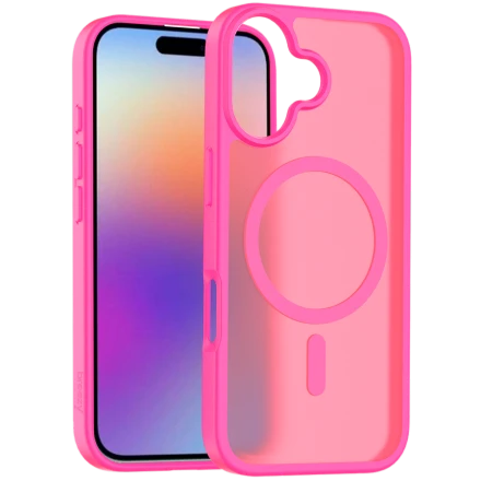 Case BREEZY Premium Matt Phone for iPhone 17, Pink