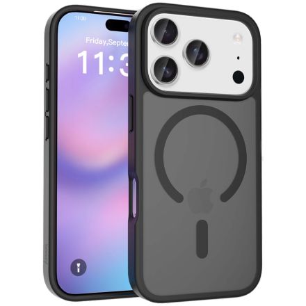 Case BREEZY Premium Matt Phone for iPhone 17 Pro, Black