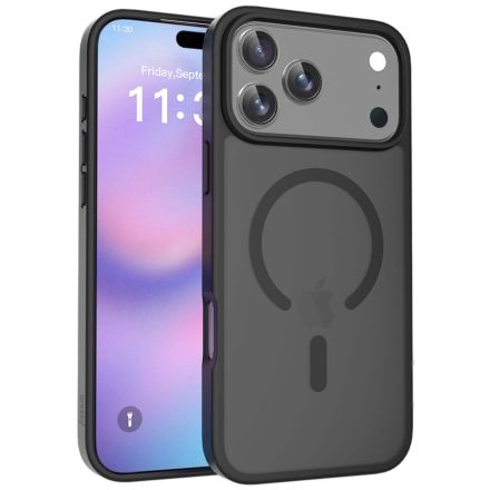 Case BREEZY Premium Matt Phone for iPhone 17 Pro Max, Black