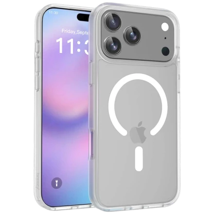 Case BREEZY Premium Matt Phone for iPhone 17 Pro Max, White