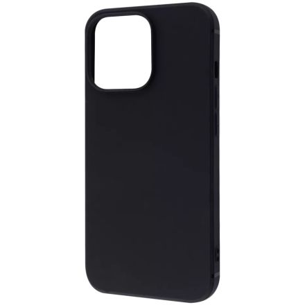 Чехол WXD Силикон 0.5 mm для iPhone 13, Black Matte