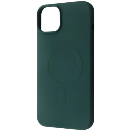 Чехол WAVE Colorful Case with Magnetic Ring (TPU) с MagSafe для iPhone 14, Зелёный лес