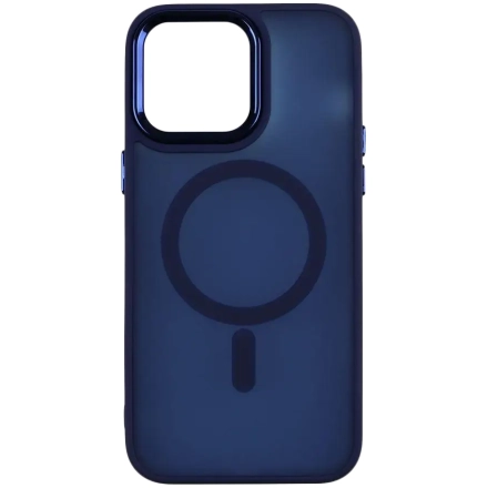Чехол WAVE Colorful Case with Magnetic Ring (TPU) с MagSafe для iPhone 14, Тёмный кобальт