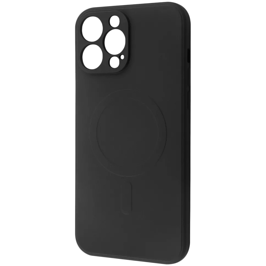 Чехол WAVE Colorful Case with Magnetic Ring с MagSafe для iPhone 12 Pro Max, Чёрный