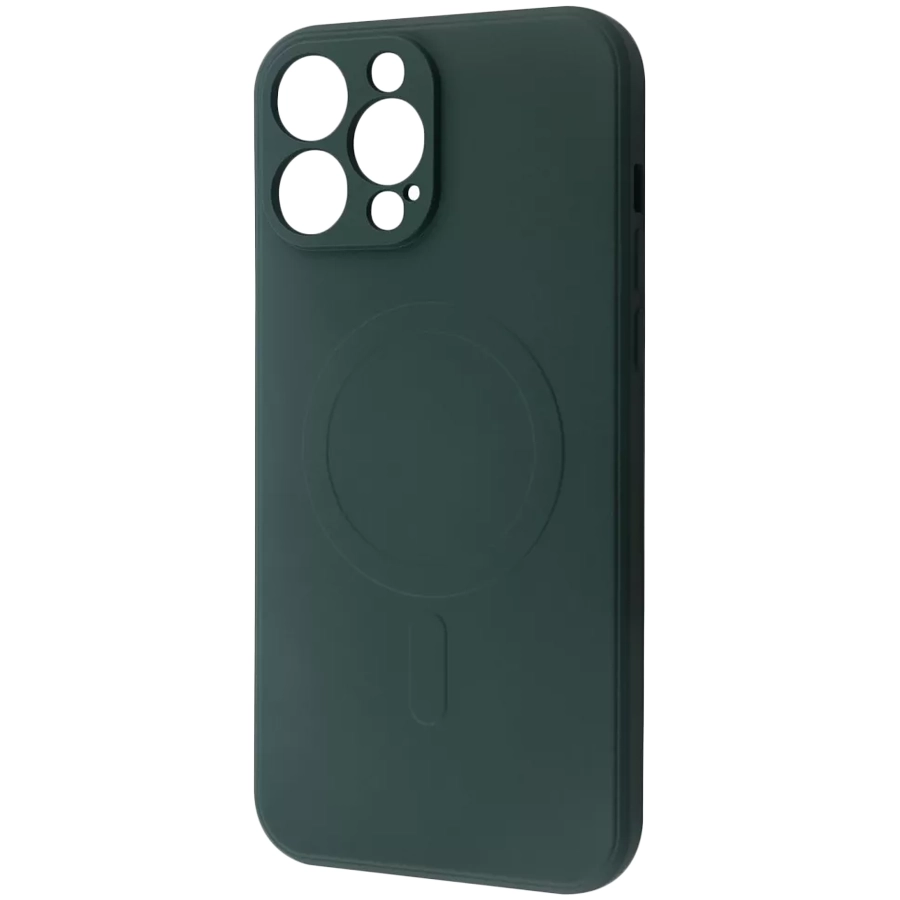 Чехол WAVE Colorful Case with Magnetic Ring (TPU) с MagSafe для iPhone 12 Pro Max, Зелёный лес
